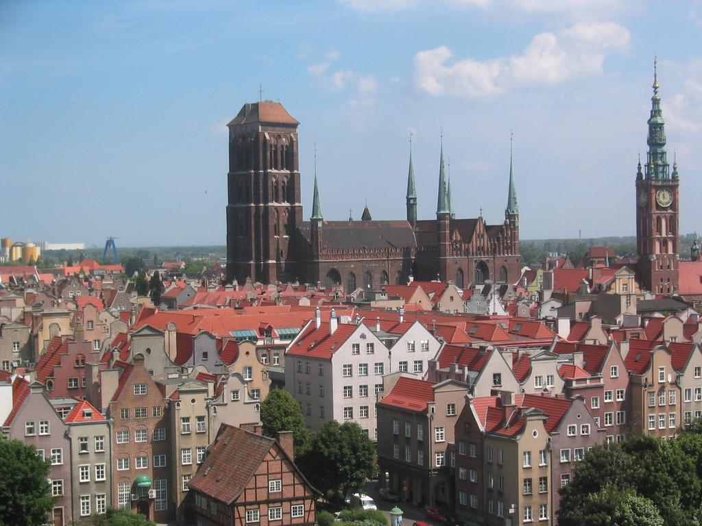 Ferienwohnung Old Town Danzig Exterior foto